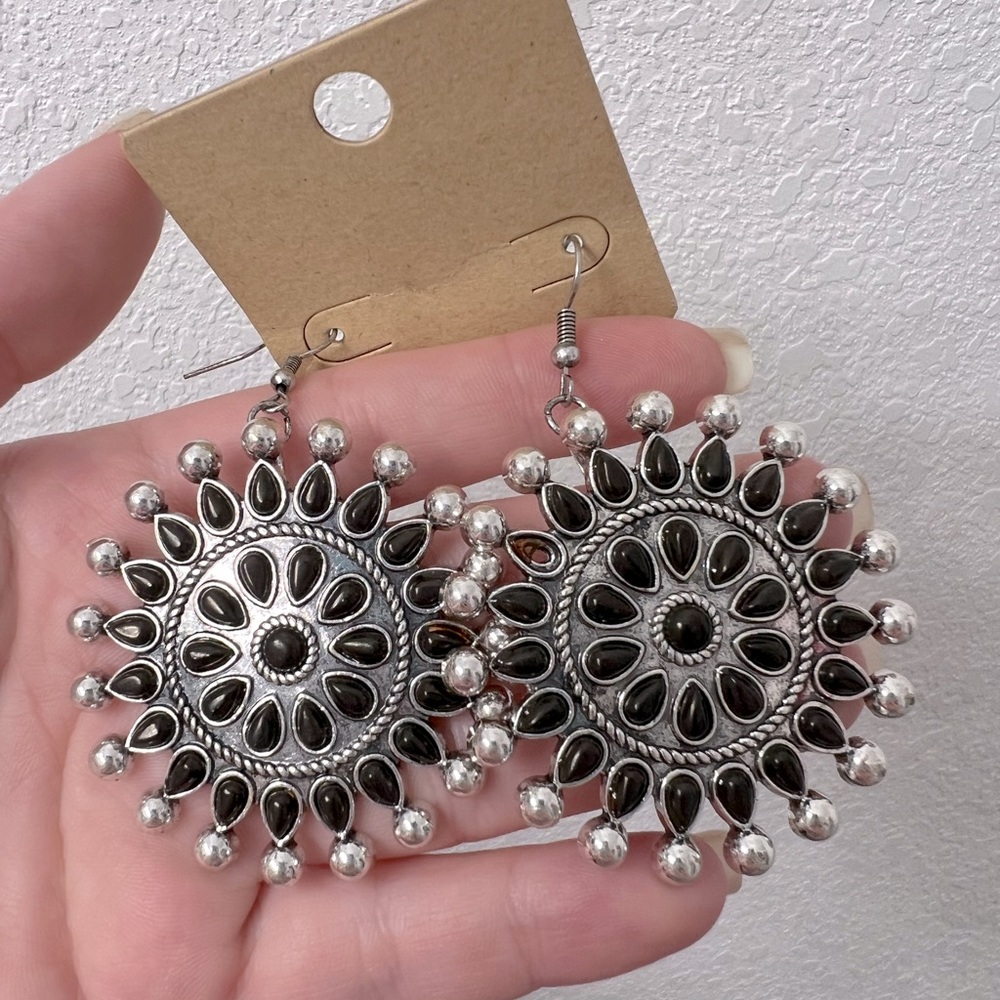 Western Concho style Earrings!